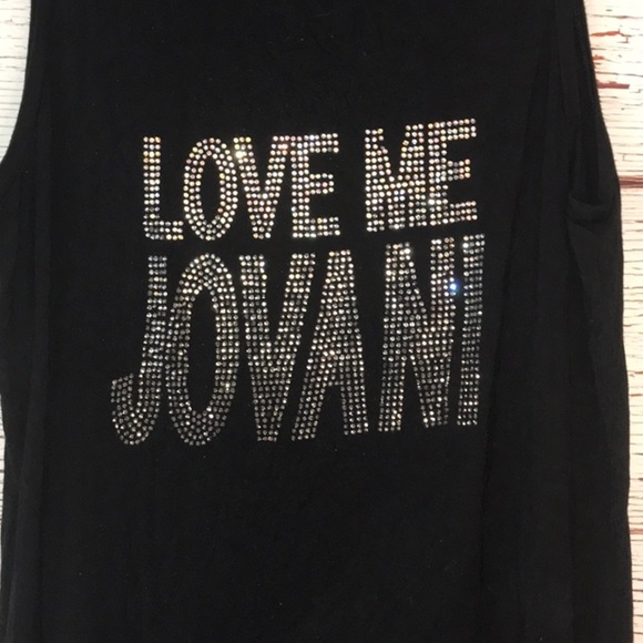 Jovani tank top long with sparkles - Picture 2 of 8